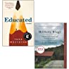 Educated By Tara Westover, Hillbilly Elegy: A Memoir of a Family and Culture in Crisis By J. D. Vance 2 Books Collection Set