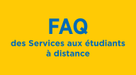 FAQ des Services aux tudiants  distance
