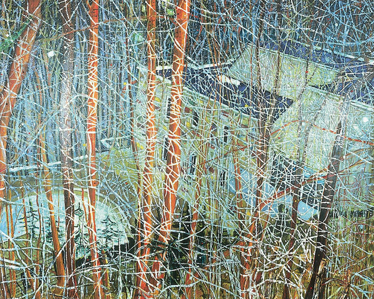 Architect's Home in the Ravine, 1991 - Peter Doig